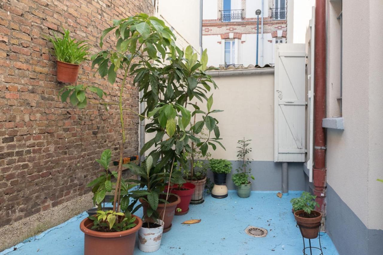 Bright Studio Located Near Paris Pantin Exterior foto